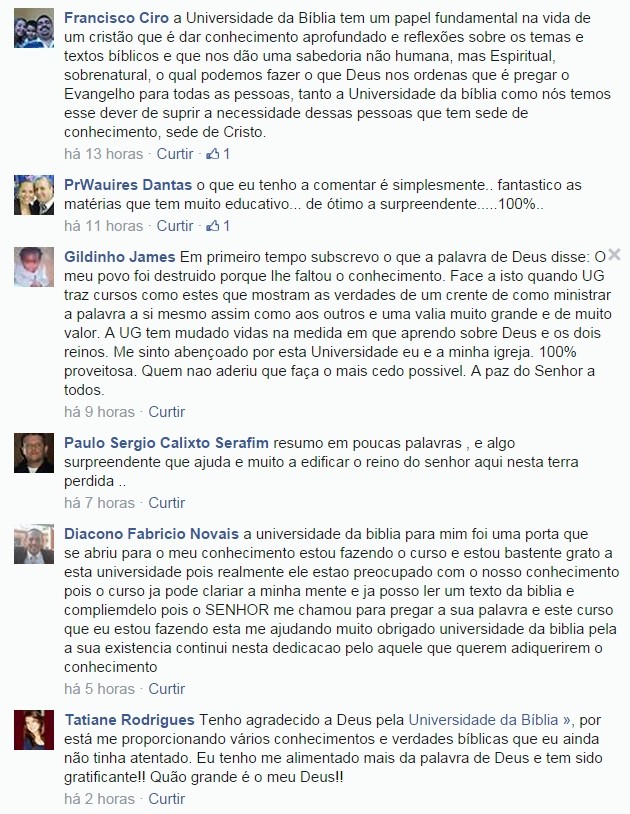 Depoimento Facebook 13